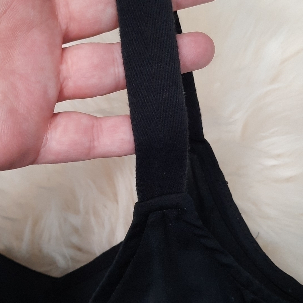 Who What Wear Black Slip Dress - Picture 3 of 4